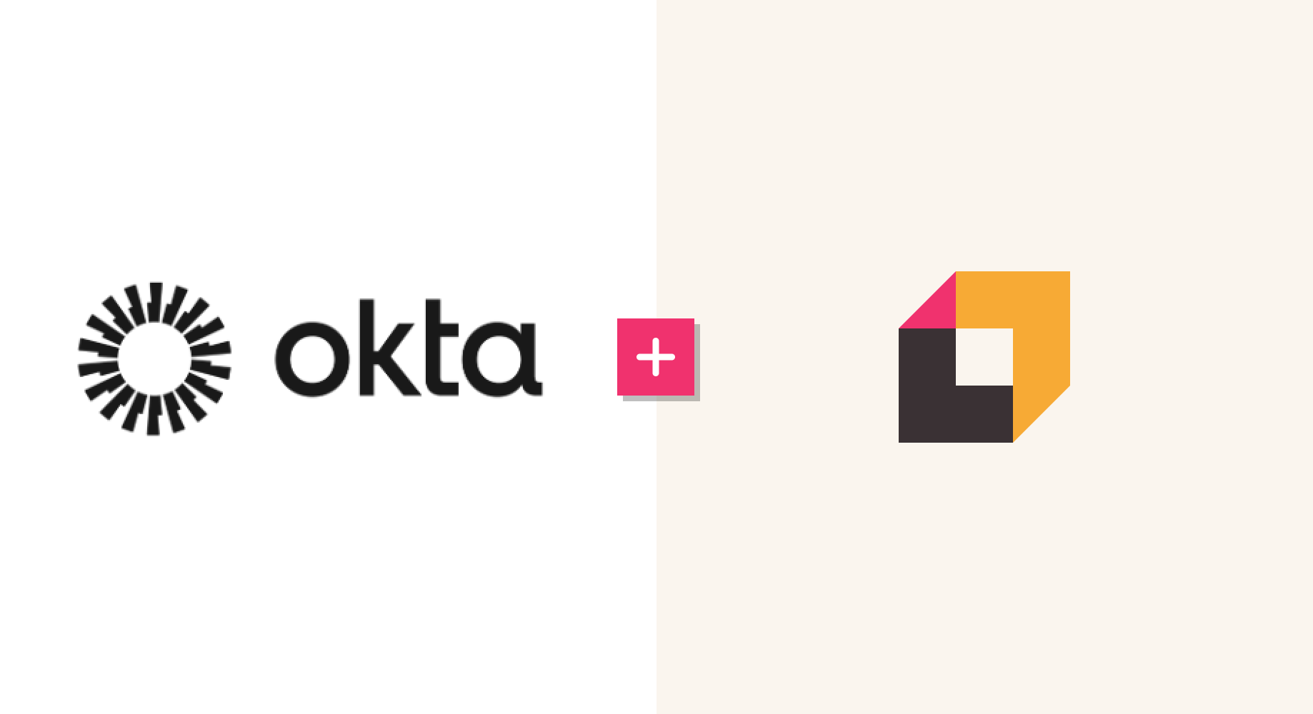 Okta logo and Hashboard logo side by side